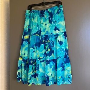 Teal & Blue skirt